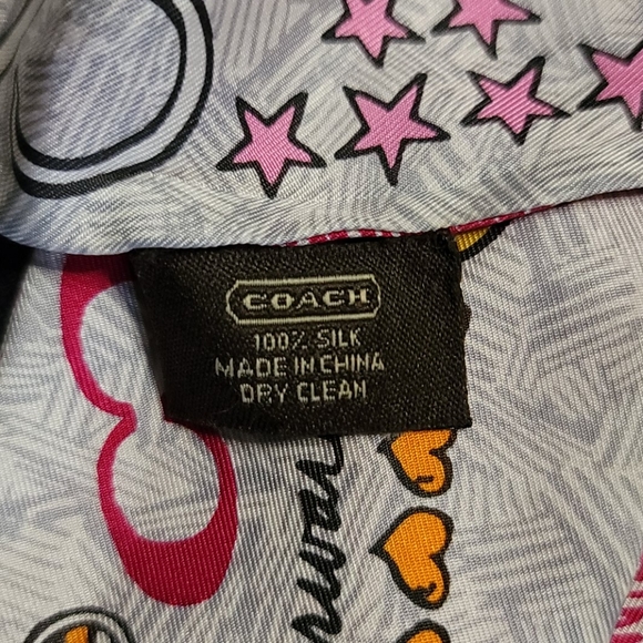 Coach Silk Scarves - Picture 3 of 3